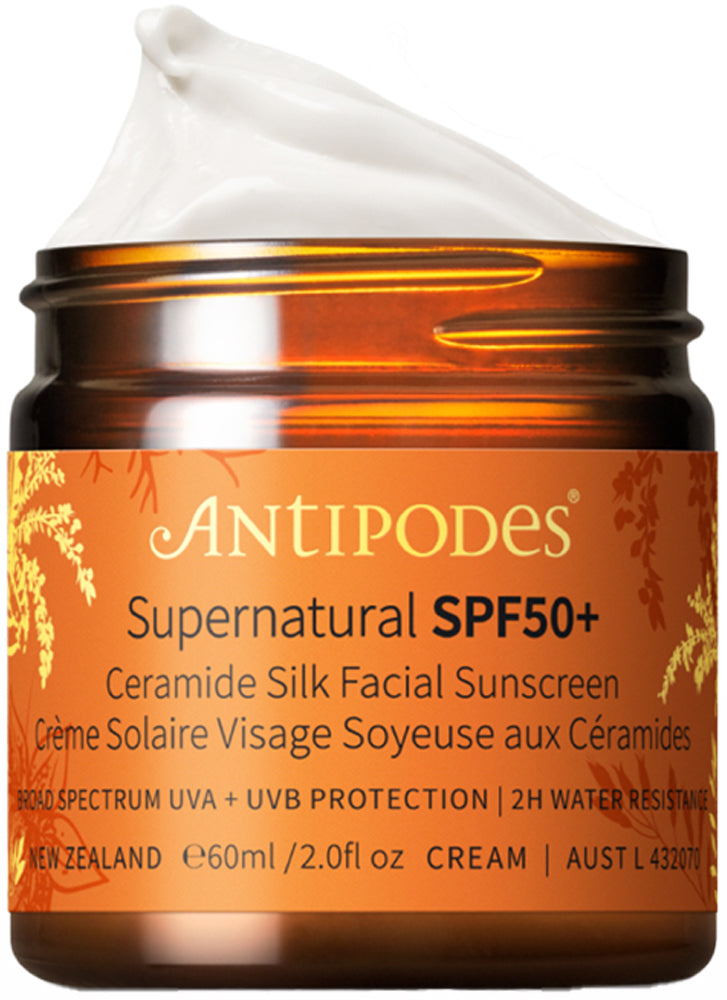 Antipodes Supernatural SPF50+ Ceramide Silk Facial Sunscreen