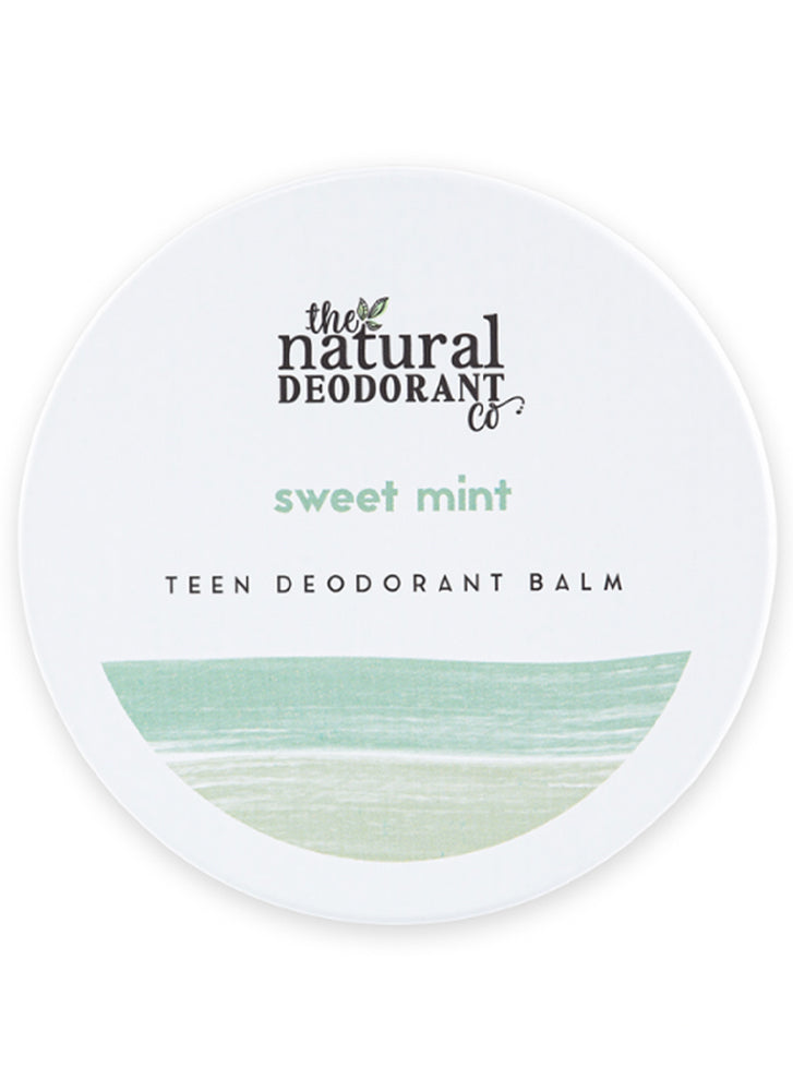 Natural Deodorant Co Teen Deodorant Balm Sweet Mint
