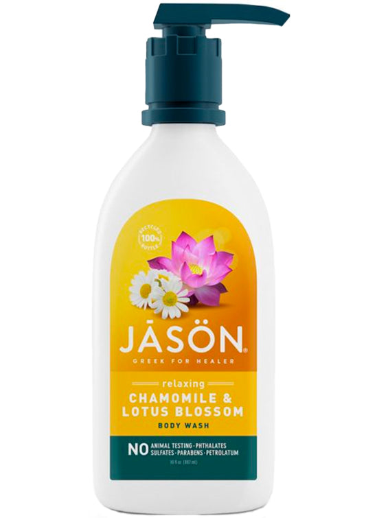 Jason Natural Relaxing Chamomile & Lotus Blossom Body Wash