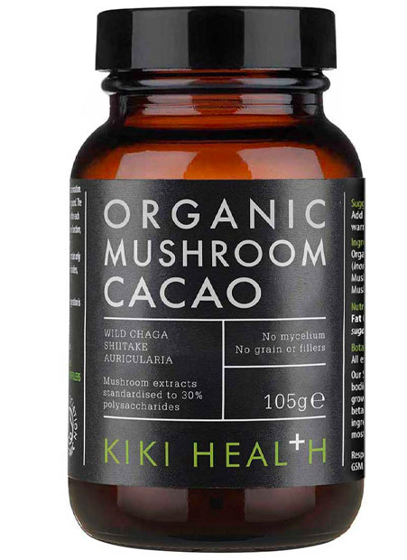 KIKI Health Organic Mushroom Extract Cacao Powder