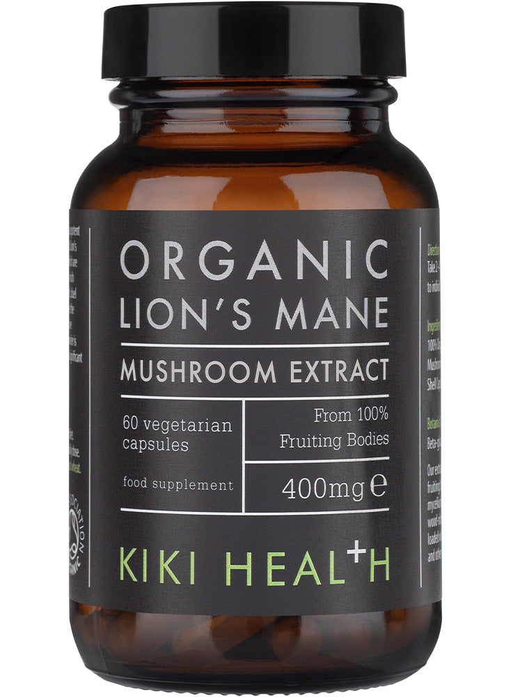 KIKI Health Organic Lion's Mane Extract Mushroom