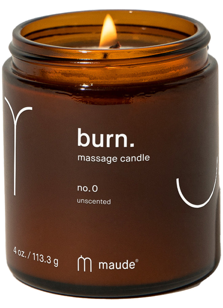 Maude Burn No. 0 Massage Candle