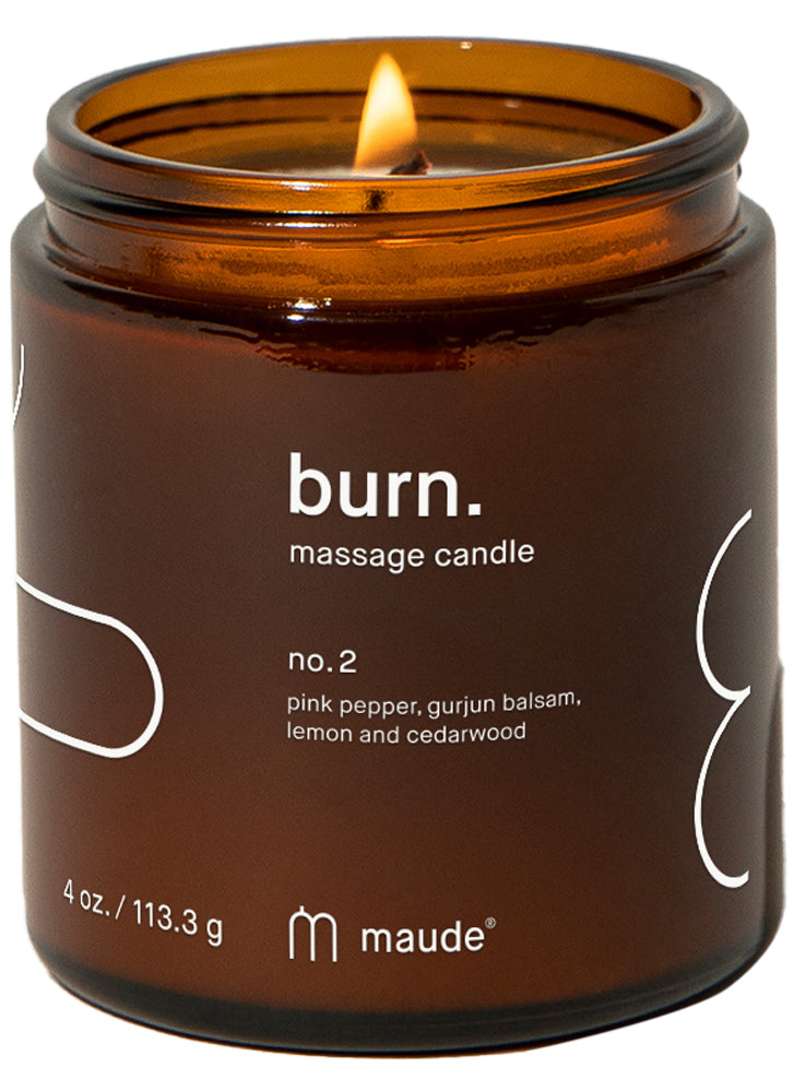Maude Burn No. 2 Massage Candle