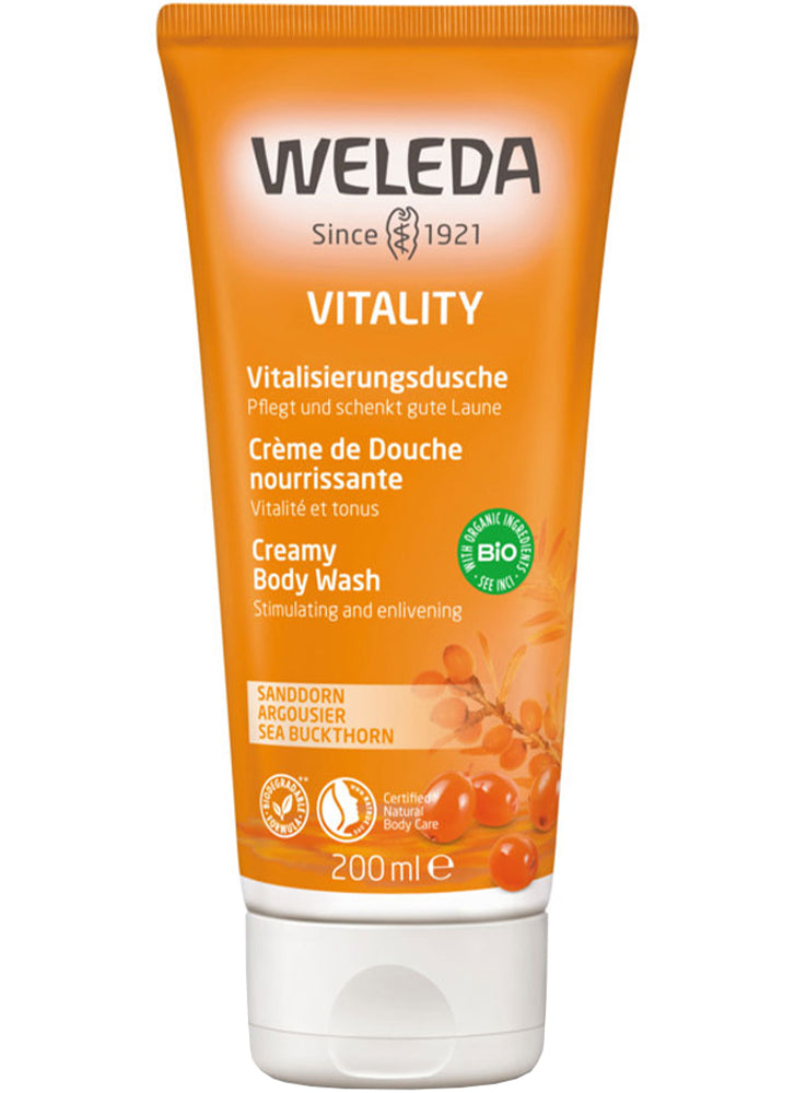 Weleda Sea Buckthorn Vitality Creamy Body Wash