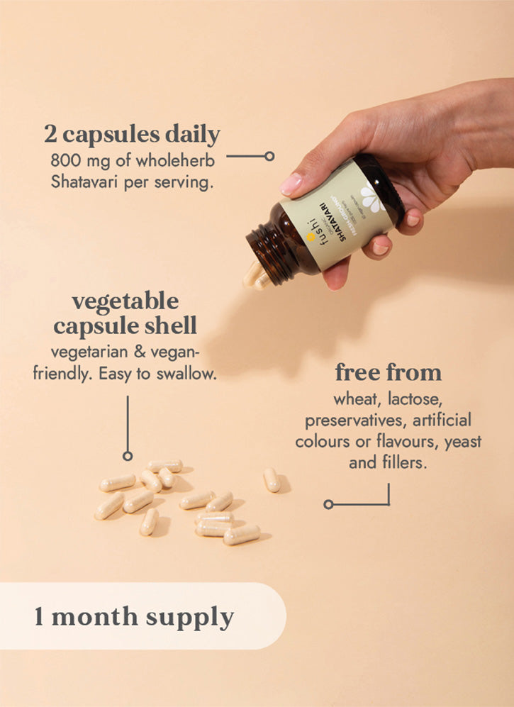 Fushi Organic Shatavari Root Capsules