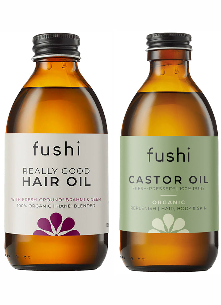 Fushi Skin and Hair Castor Oil Bundle