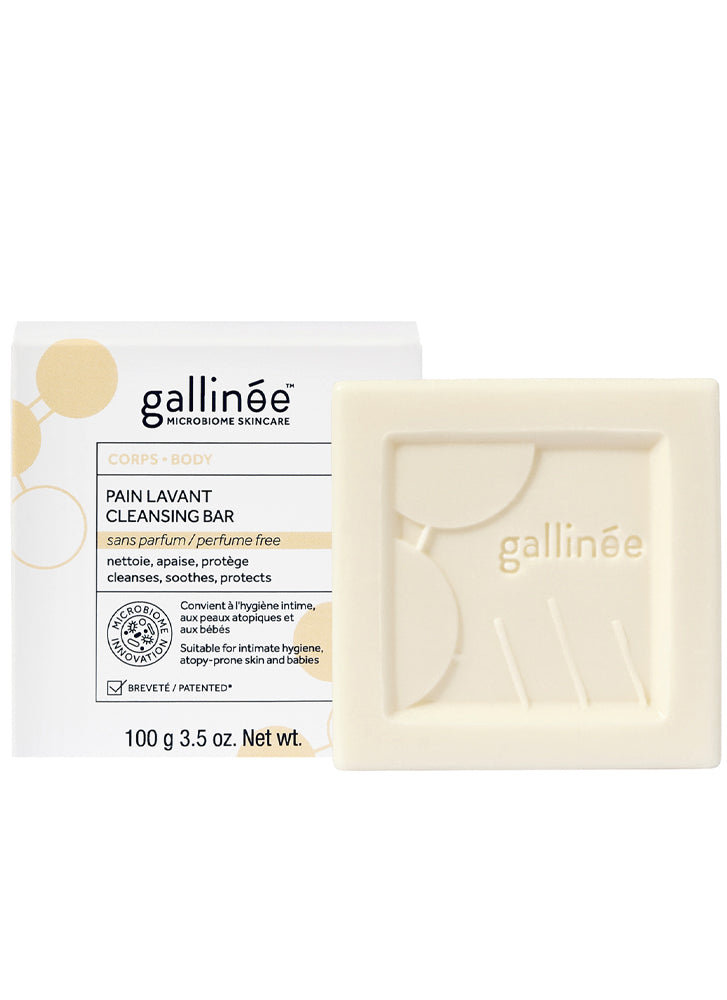 Gallinee Prebiotic Cleansing Bar Perfume Free
