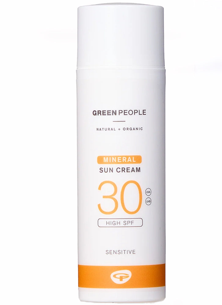 Green People Scent Free Mineral Sun Cream SPF30