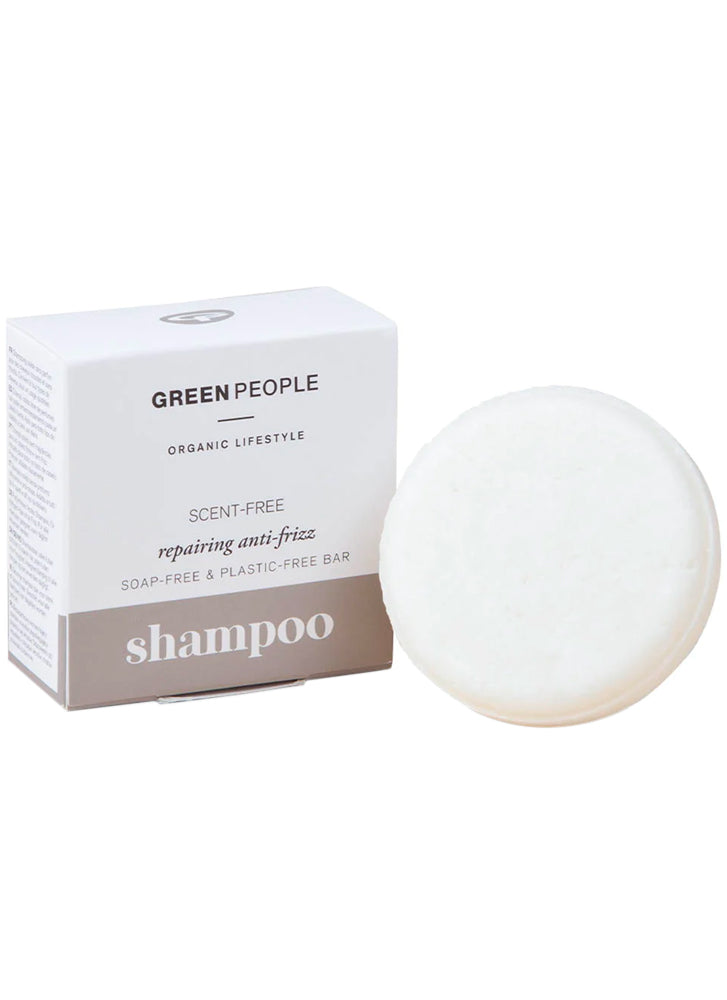 Green People Scent Free Repairing Anti-Frizz Shampoo Bar