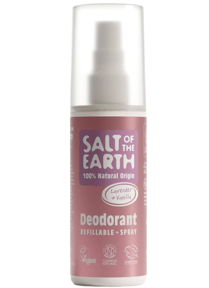 Salt of the Earth Lavender and Vanilla Natural Deodorant Spray