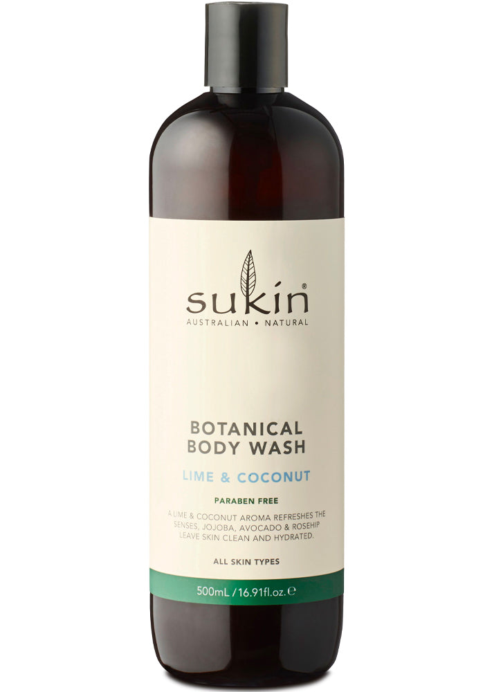 Sukin Botanical Body Wash Coconut and Lime