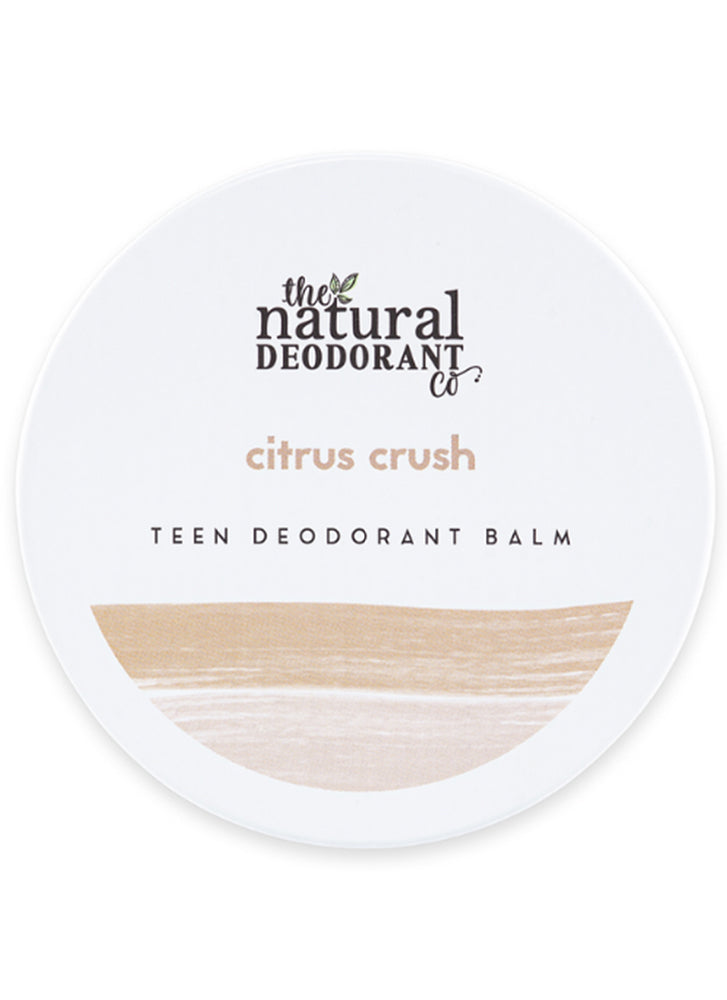 Natural Deodorant Co Teen Deodorant Balm Citrus Crush