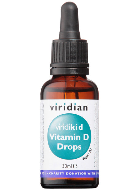 Viridian Kids Vitamin D3 Drops 400iu