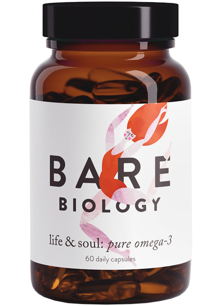 Bare Biology Life & Soul Pure Omega 3 Daily Capsules