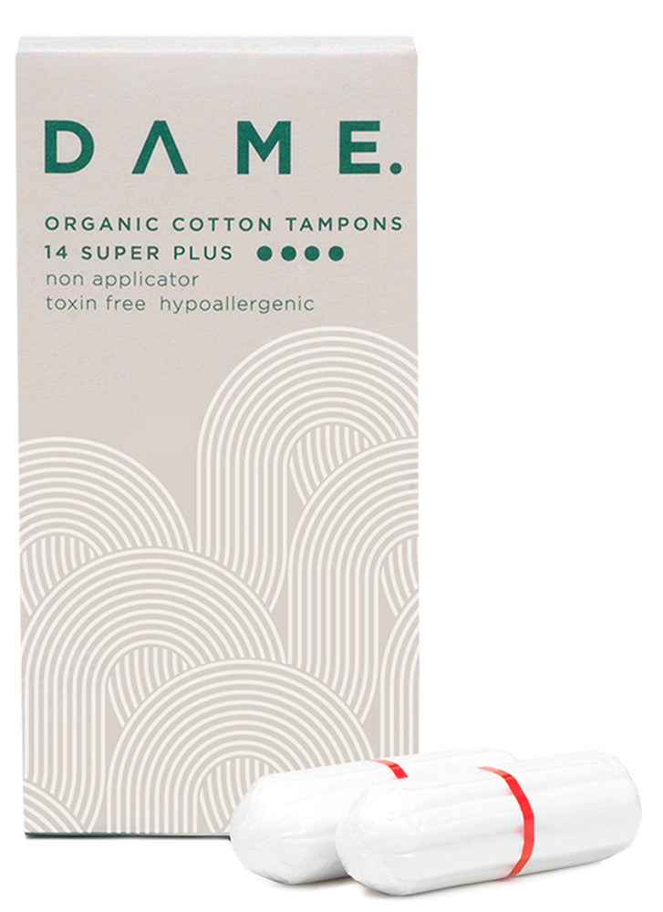 DAME Organic Super Plus Tampons
