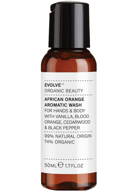 Evolve African Orange Aromatic Wash Travel