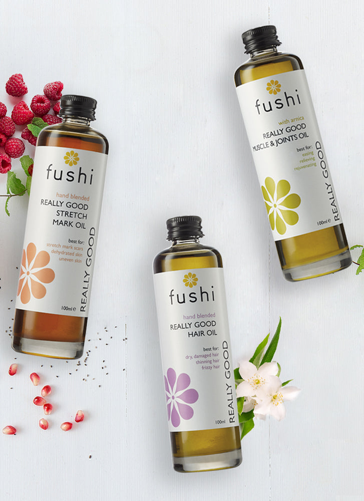 Customer Sample of Fushi Really Good Hair Oil