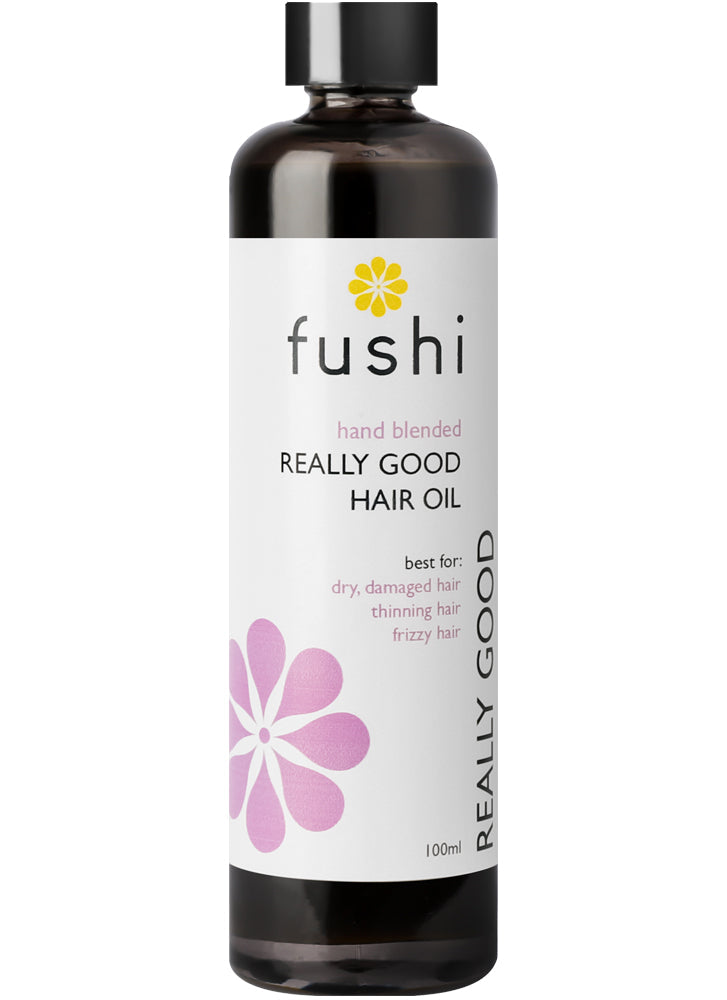 Customer Sample of Fushi Really Good Hair Oil