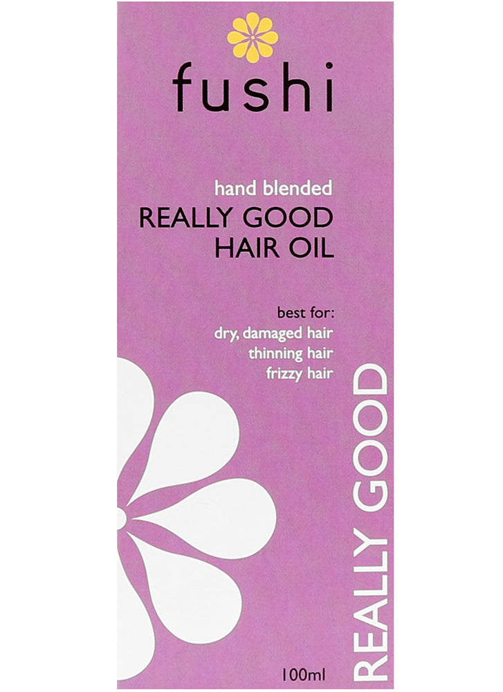 Customer Sample of Fushi Really Good Hair Oil