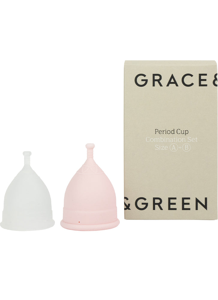 Grace & Green Period Cup Combination Set Size A + B