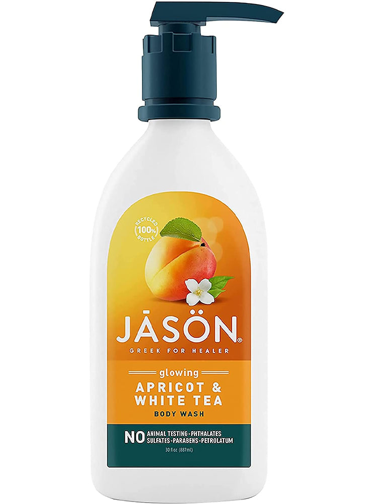 Jason Natural Glowing Apricot & White Tea Body Wash