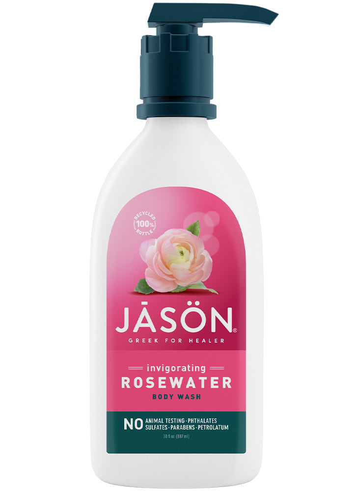 Jason Natural Invigorating Rosewater Body Wash