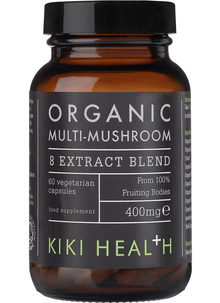 KIKI Health Organic Multi Mushroom 8 Extract Blend