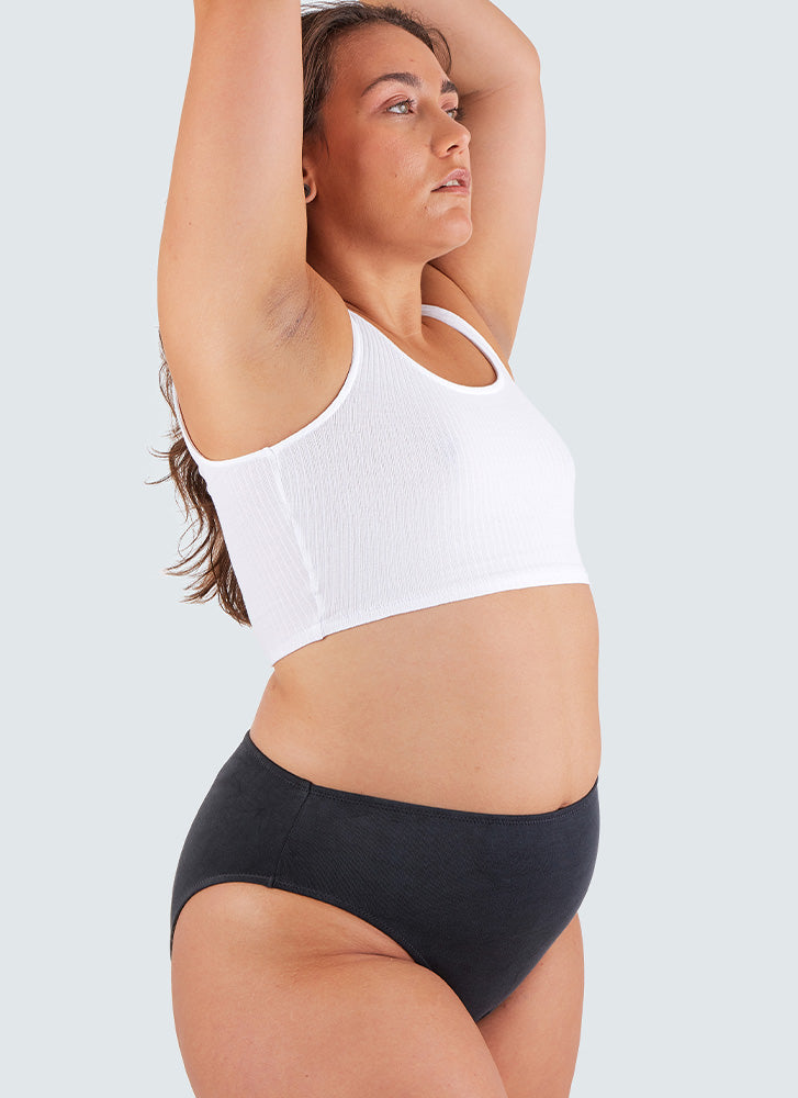 Ohne Black High Waist Period Pants