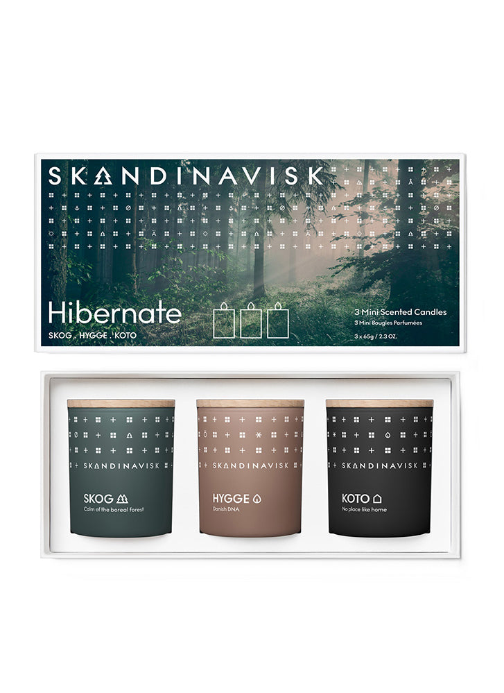 Skandinavisk Hibernate Mini Candle Giftset