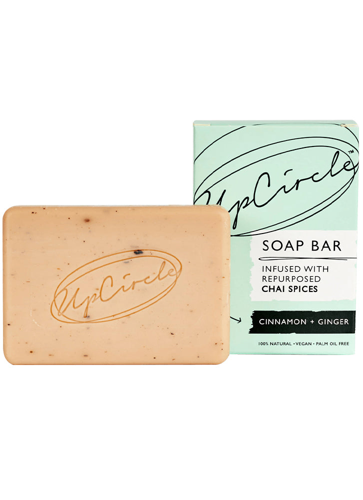 UpCircle Cinnamon + Ginger Chai Soap Bar